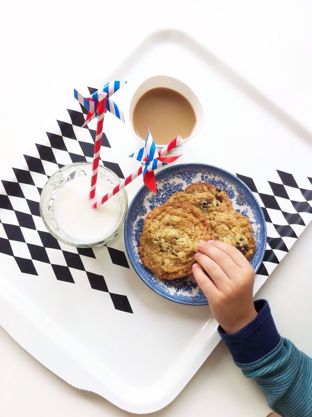Cookies and milk