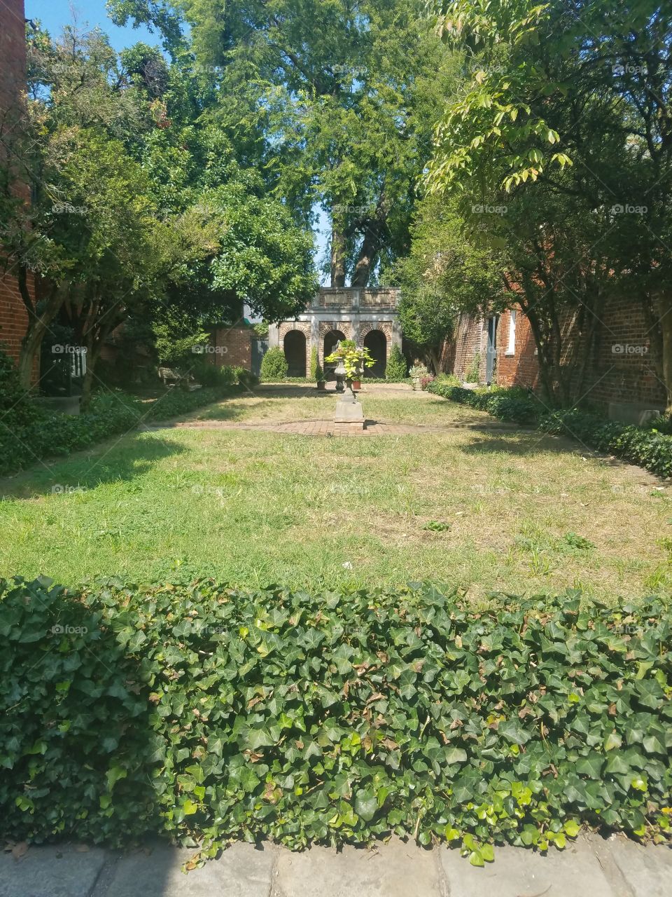 Garden at Poe Museum