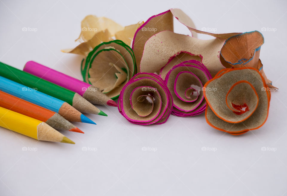 rolled pencil chip