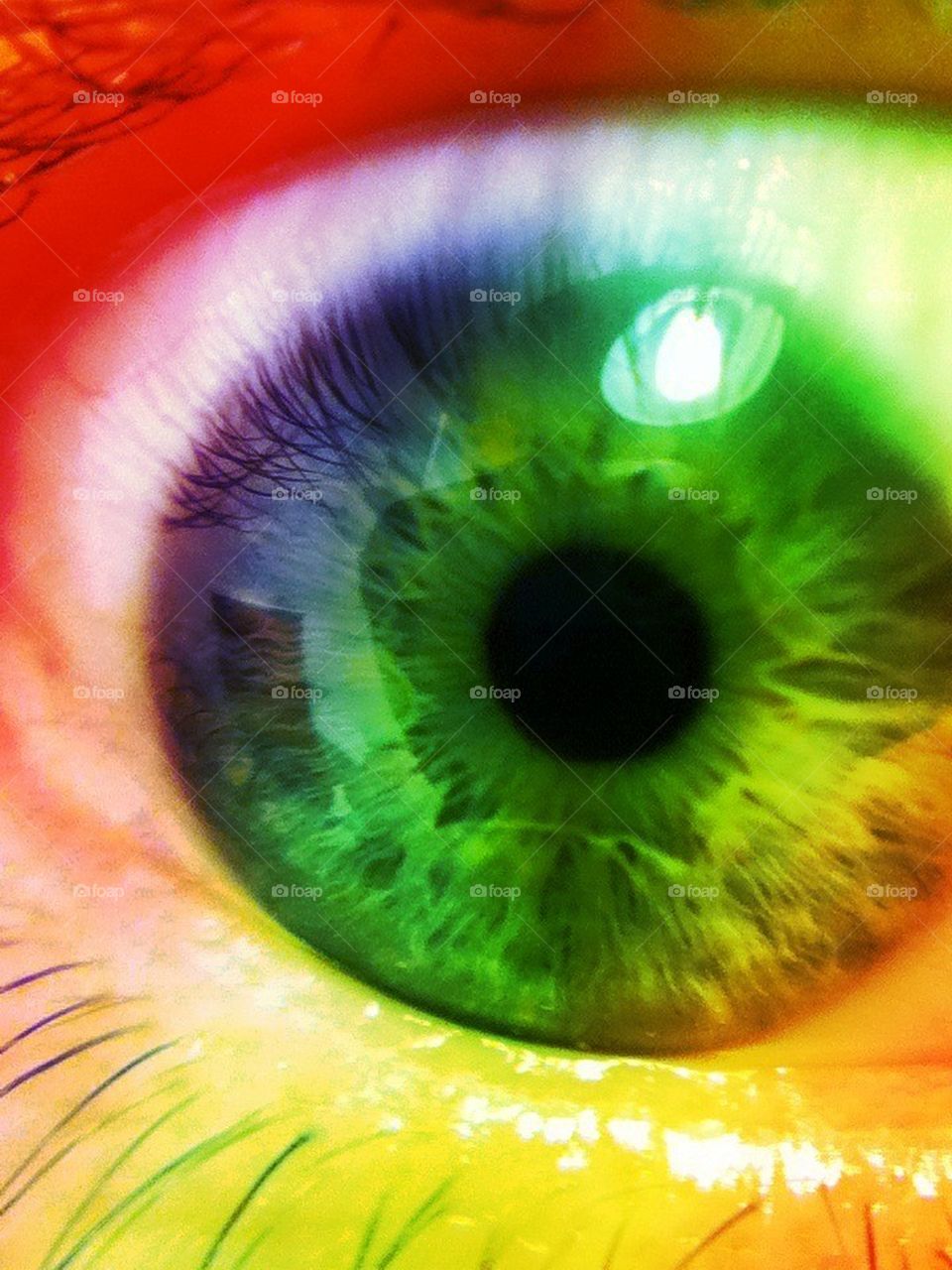 Rainbow Eye