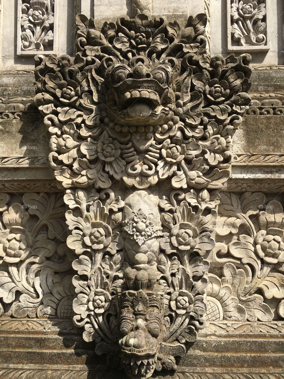 Bali Hindu temple detail
