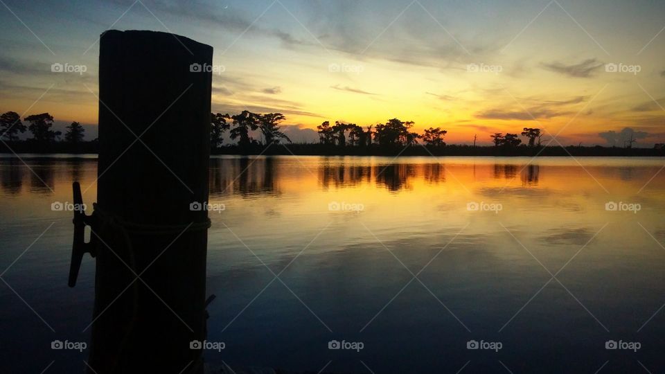 Sunset, Water, Dawn, Reflection, Dusk