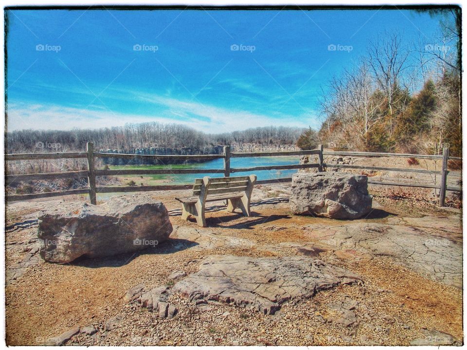 Beautiful day at the nature park