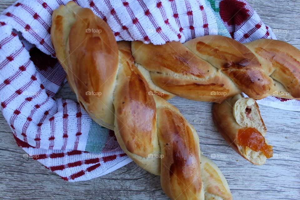 Homemade bread