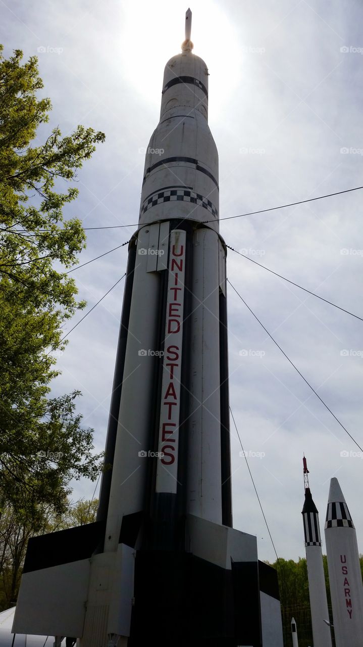 Rocket. US Space Center