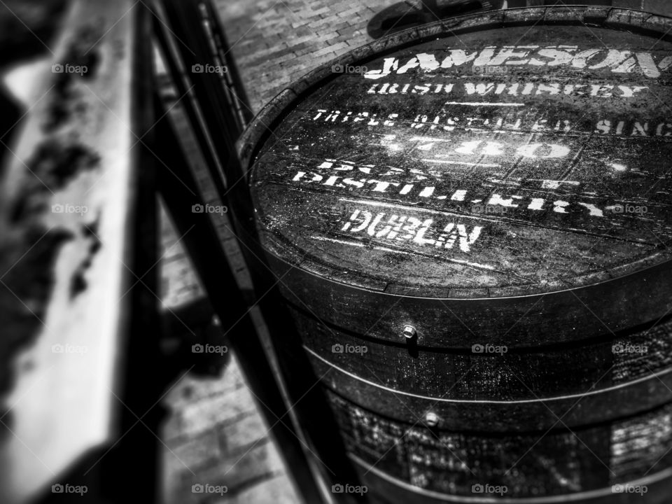 Barrel. A barrel of Irish Whiskey