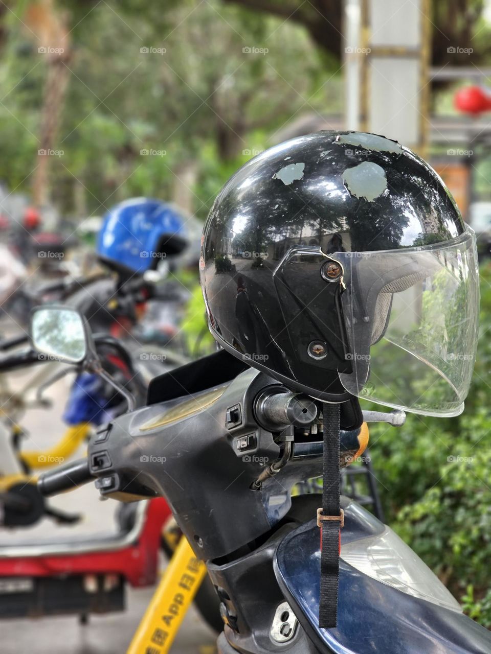 transportation motorcycle helmet