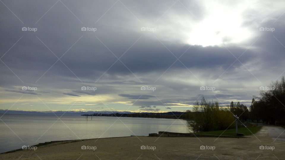 Sky over Bodensee Germany