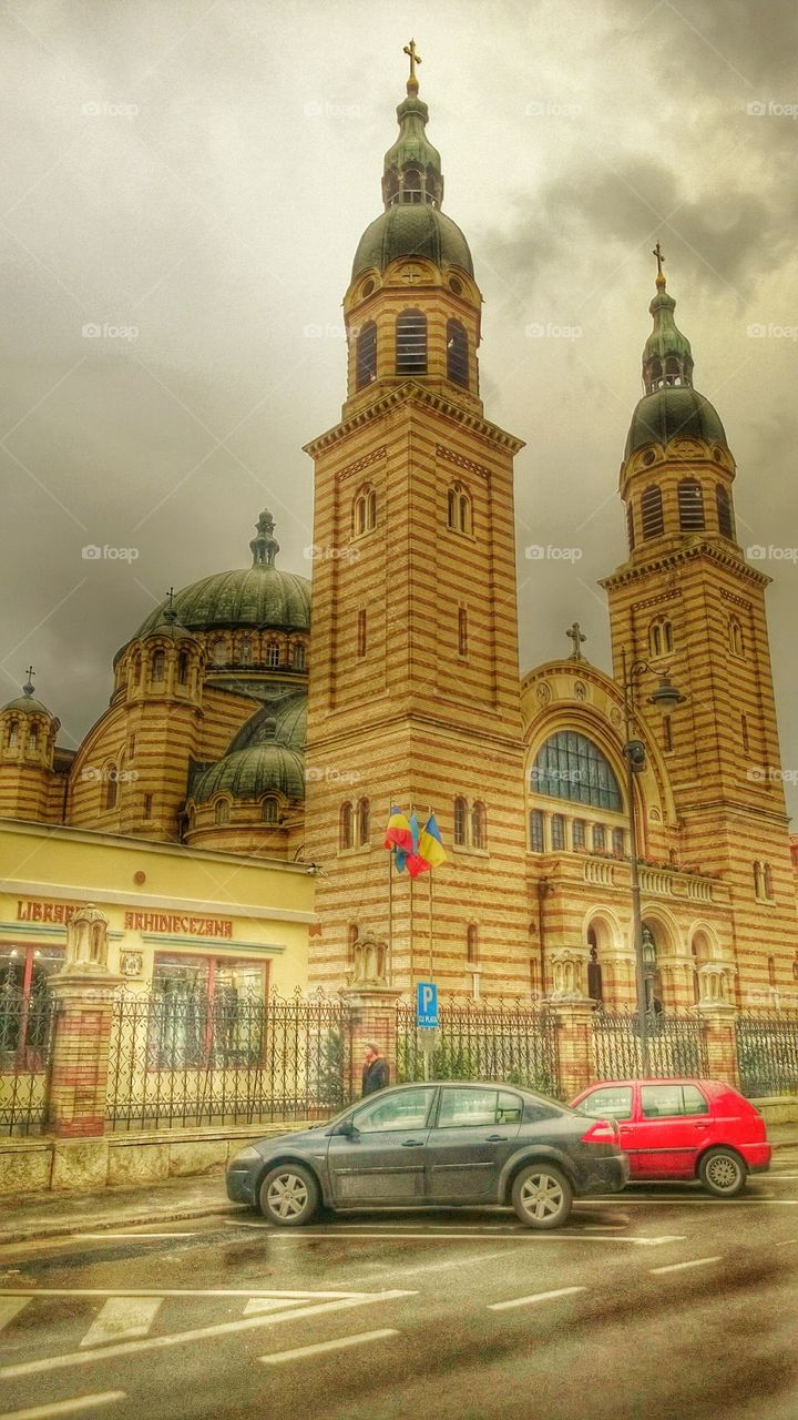 cathedral, orthodox, holy, trinity, Sibiu,