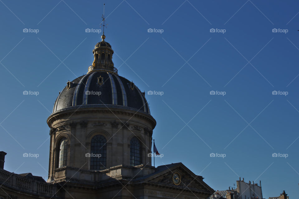dome of the institute in paris