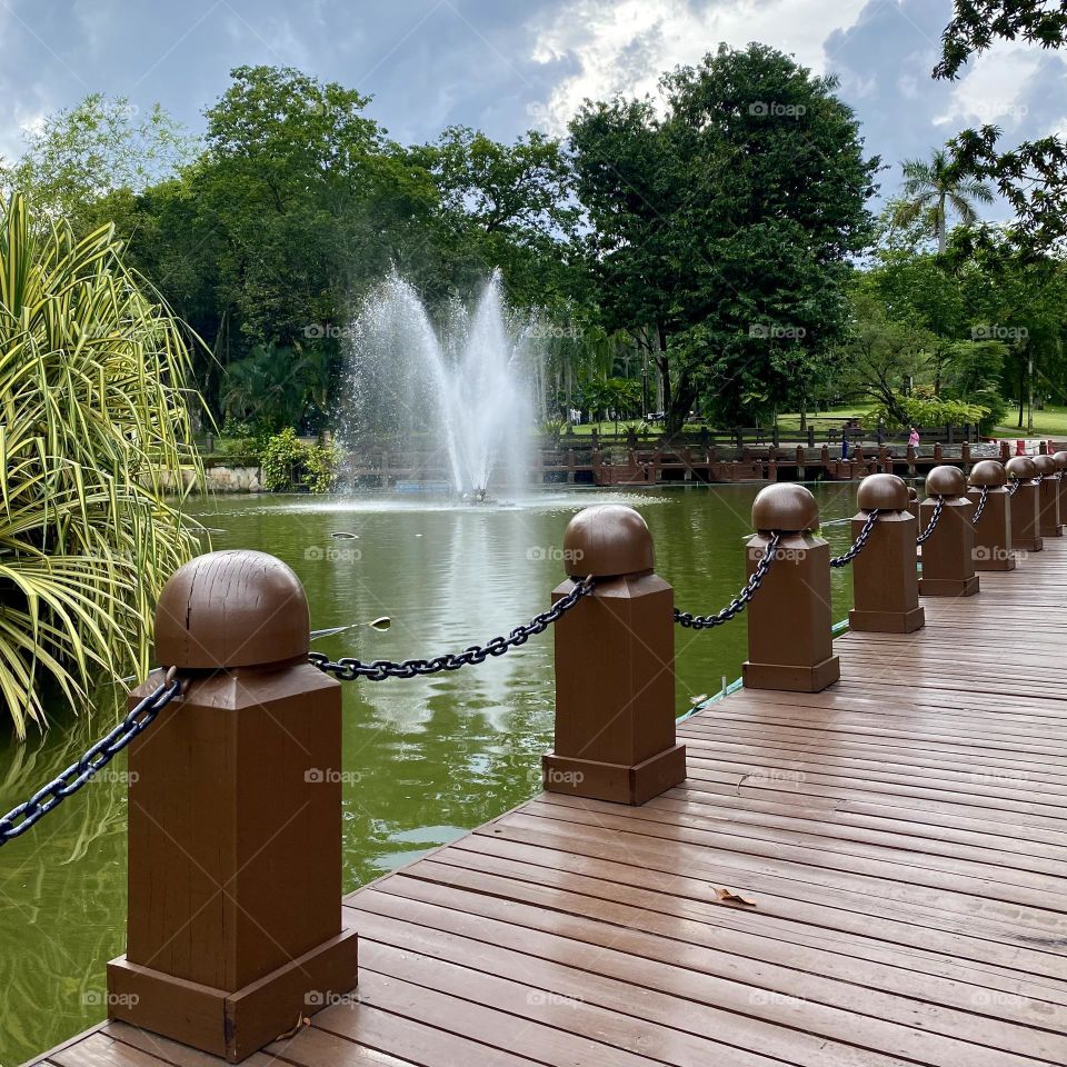 Take a walk along the river 