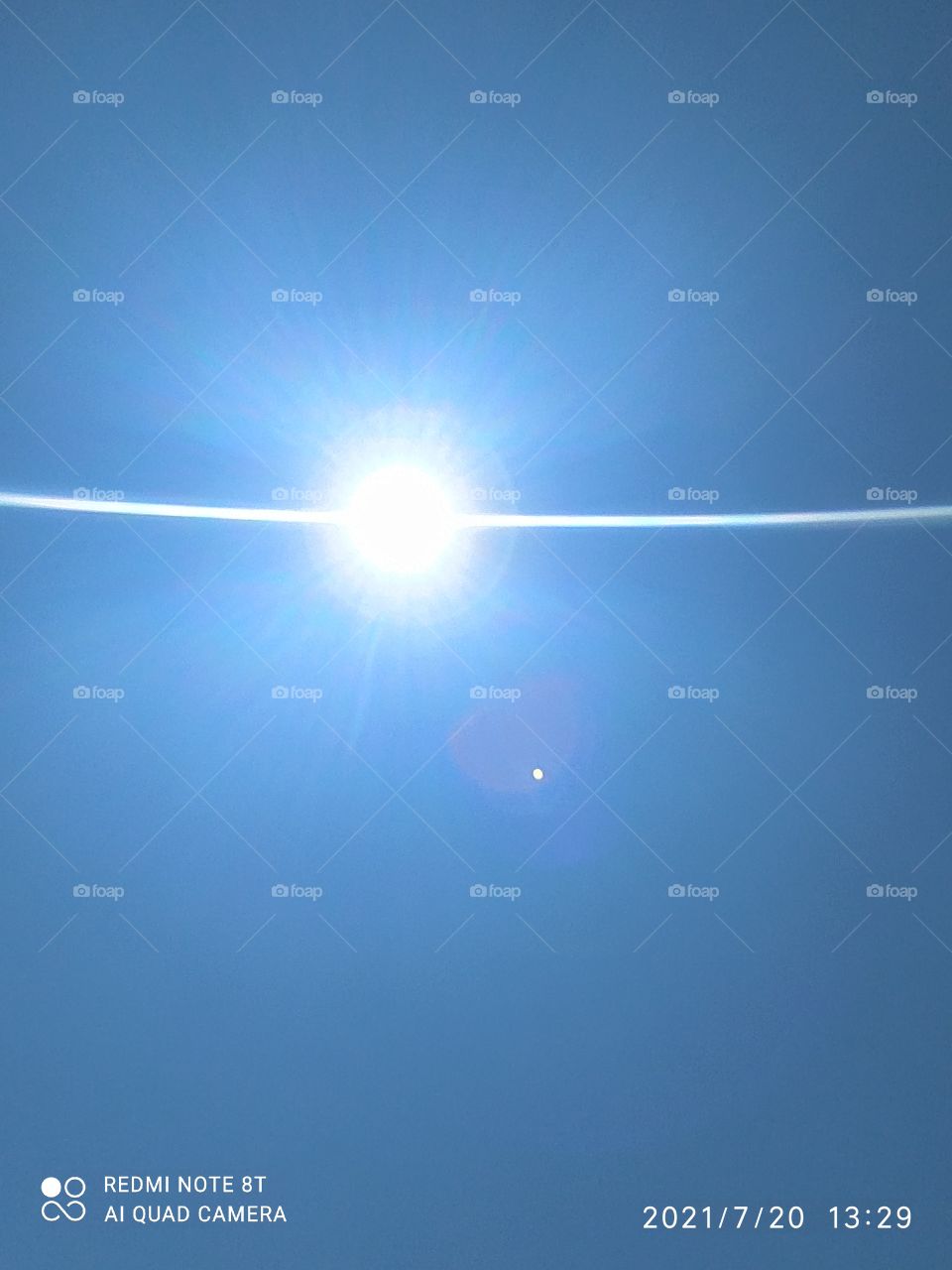 The sky is beautiful