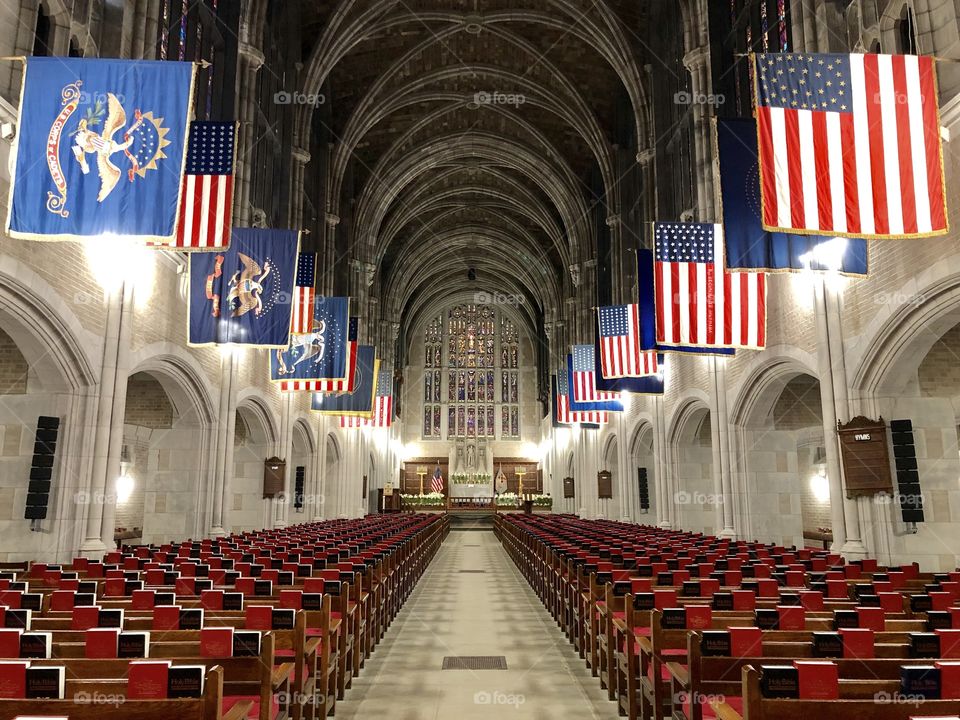 Chapel at USMA West Point Military Academy NY