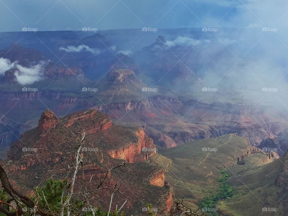 Scenic view of Grand canyon