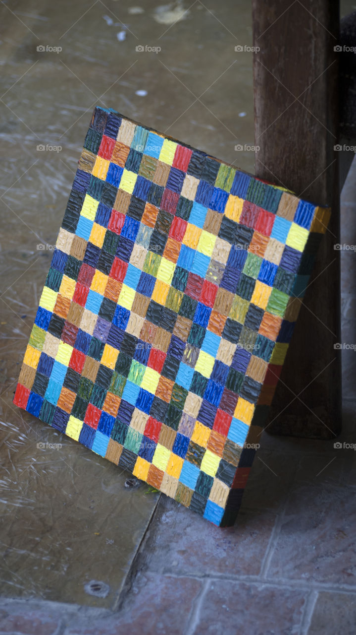 Squares and Colours, a beautiful combination of restriction and freedom.