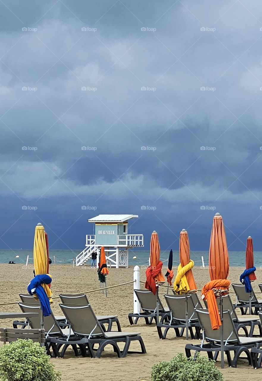 plage de Deauville