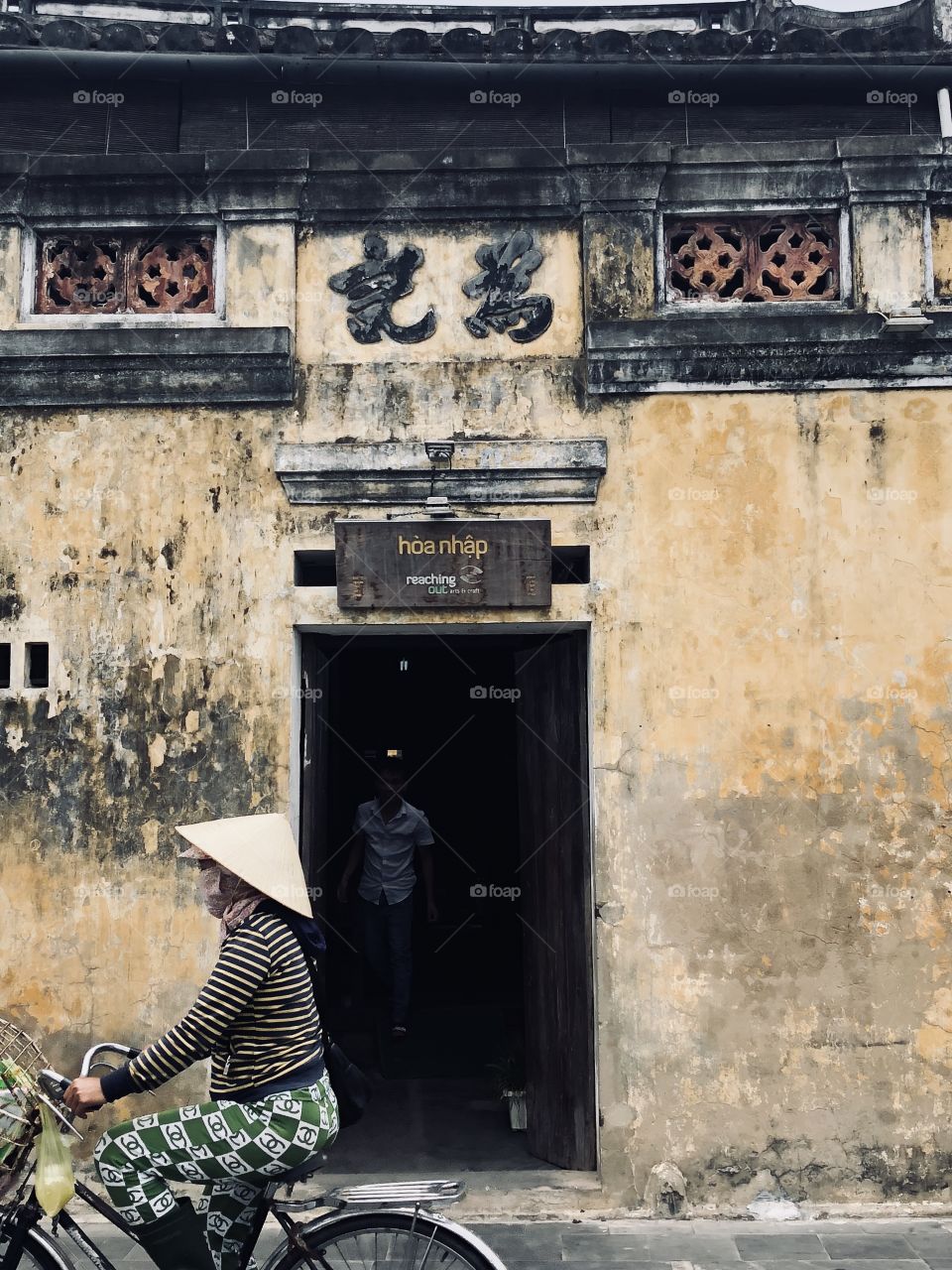 Rustic Asian street scene 