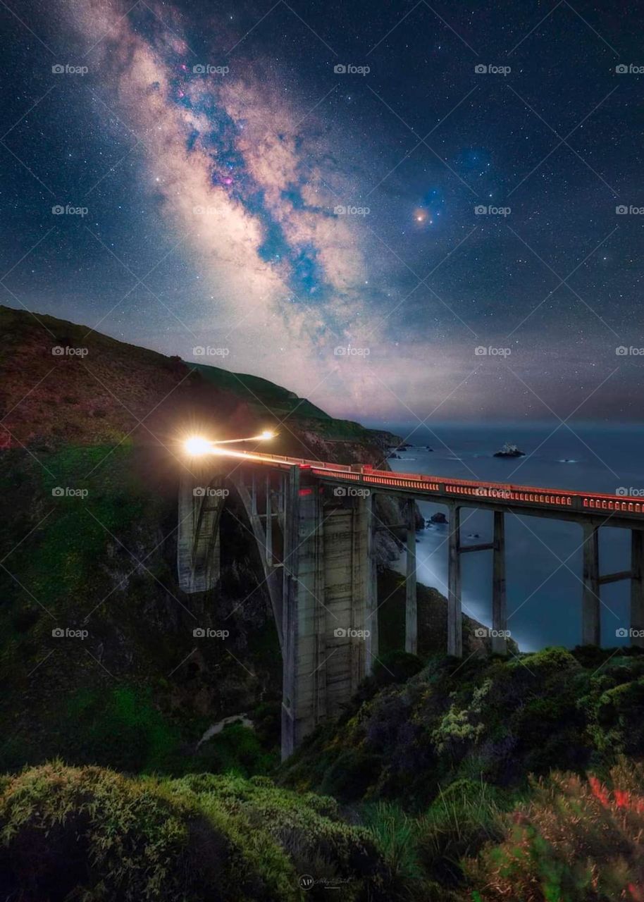 Bixby bridge, built in 1933