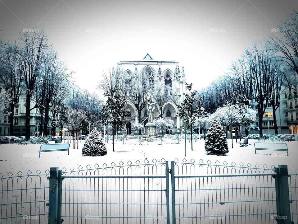 Winter in Lyon