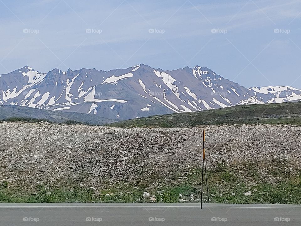 The Alaskan Highway in British Columbia