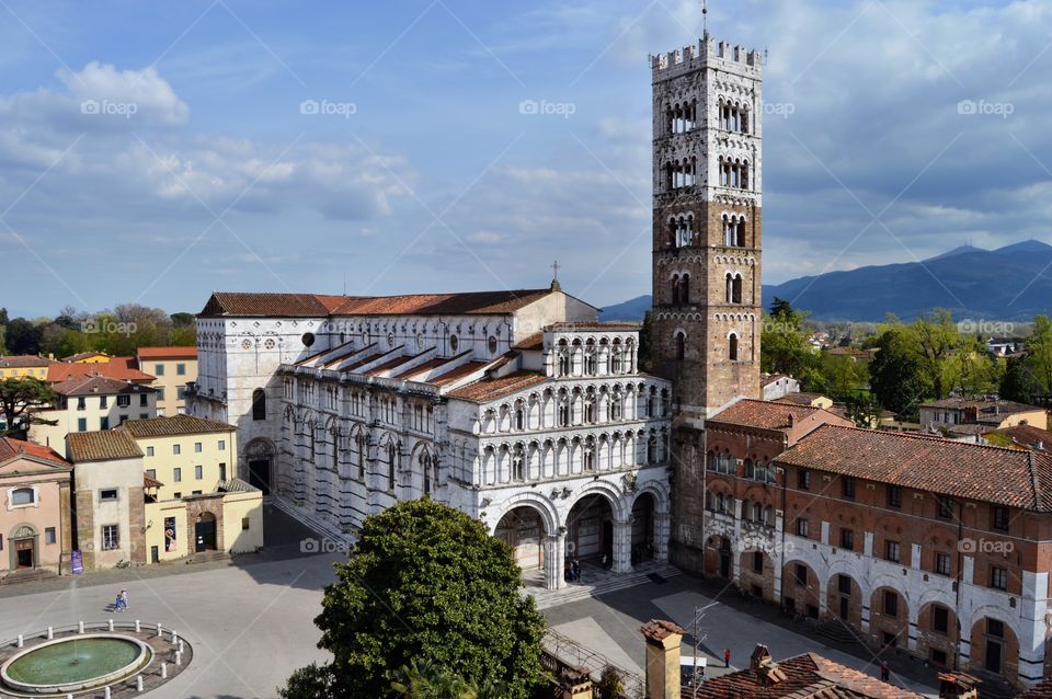 Lucca's San Martino Cathedral, Tuscany, Italy
