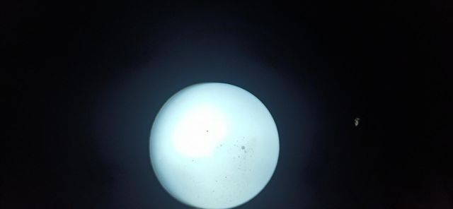 As if the moon been close up