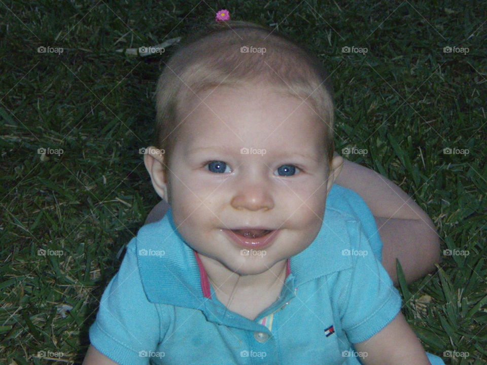 Playtime in the grass