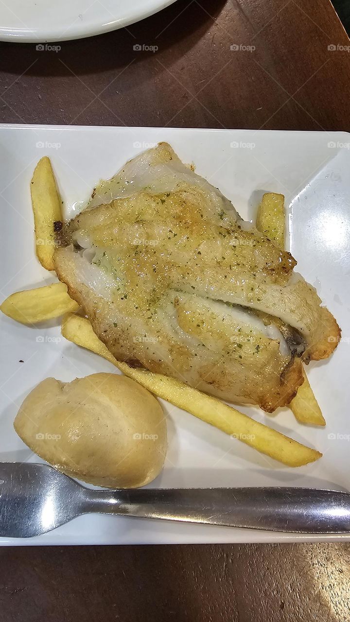 Tapa de pescado Almeria España