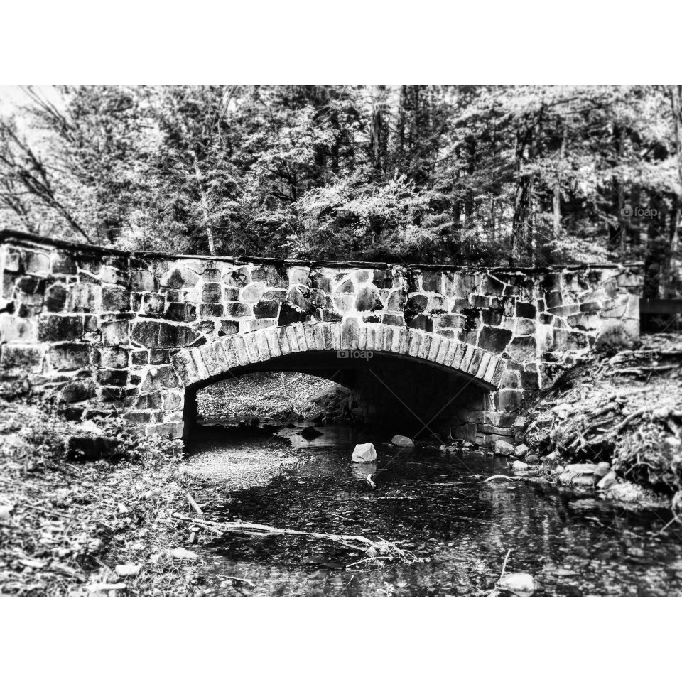 Bridge at Mount Tom State Reservation in Holyoke, MA