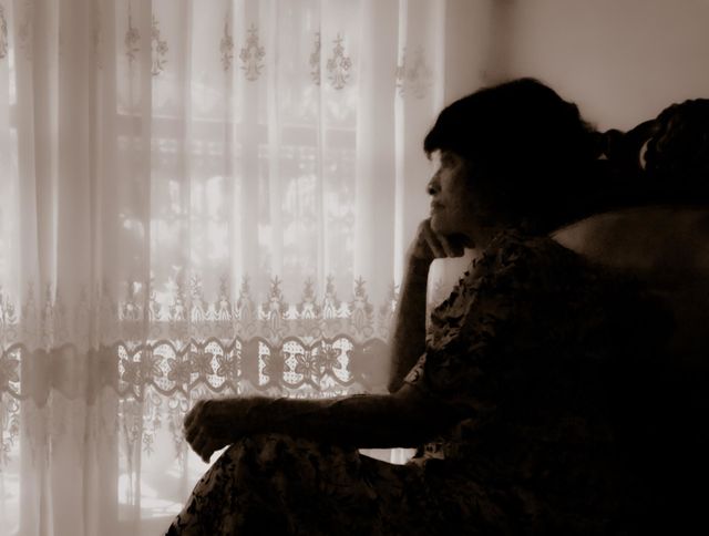 Sometimes just sitting and looking through the window could ease slightly the bitterness...
