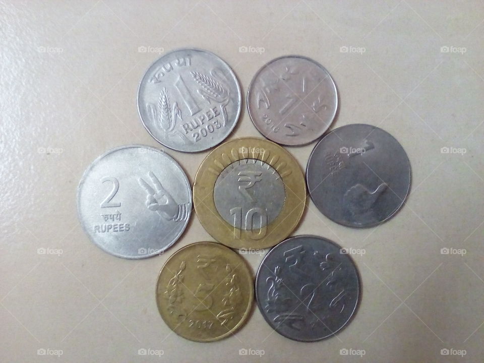 Indian coin set