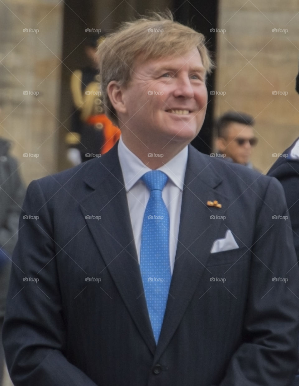 King Willem Alexander At The Dam Square Amsterdam The Netherlands 21-11-2018