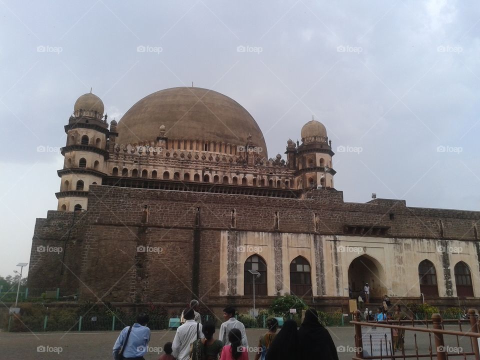 Golgumbaz, Vijayapura, Karnataka, India.