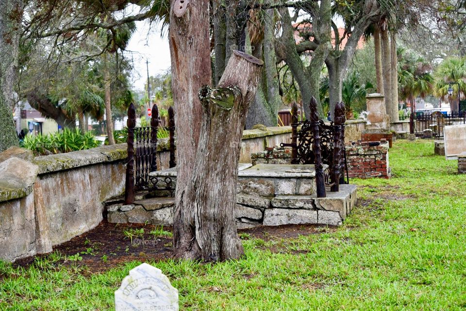 Cemetery in St. Augustine, FL