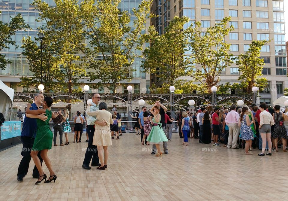 Dancing - Lincoln Center Outdoors