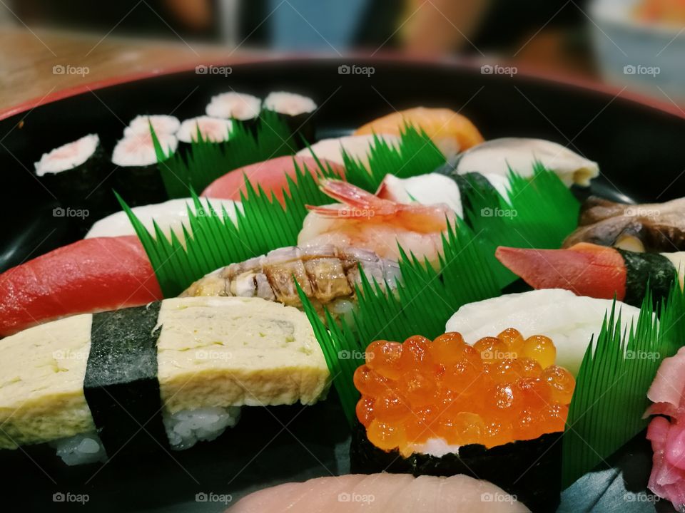 Sushi Close-up