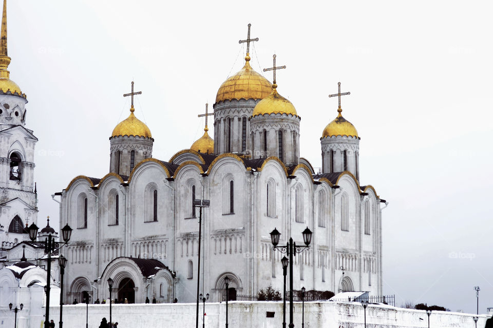 Old Russian cathedral.