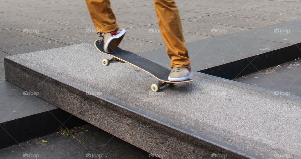 Skateboarding for fun
