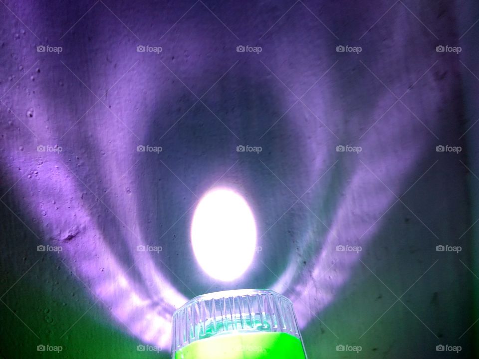 lightning of torch 
it's nice desined on wall