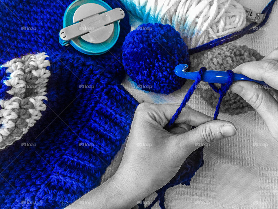 Creating a new crochet beanie design