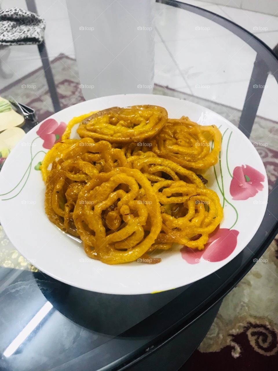 "Jalebi" 
Indian Sweet Dish