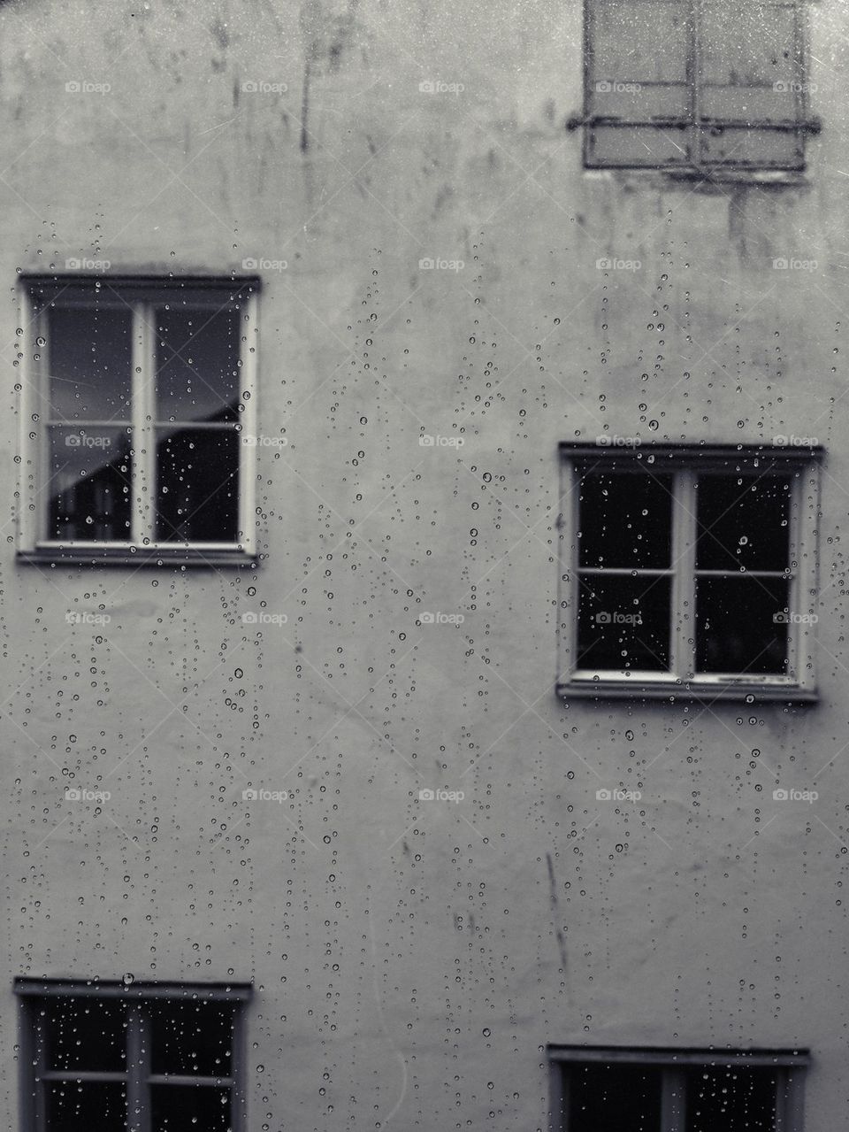 sweden stockholm windows rain by johanhook
