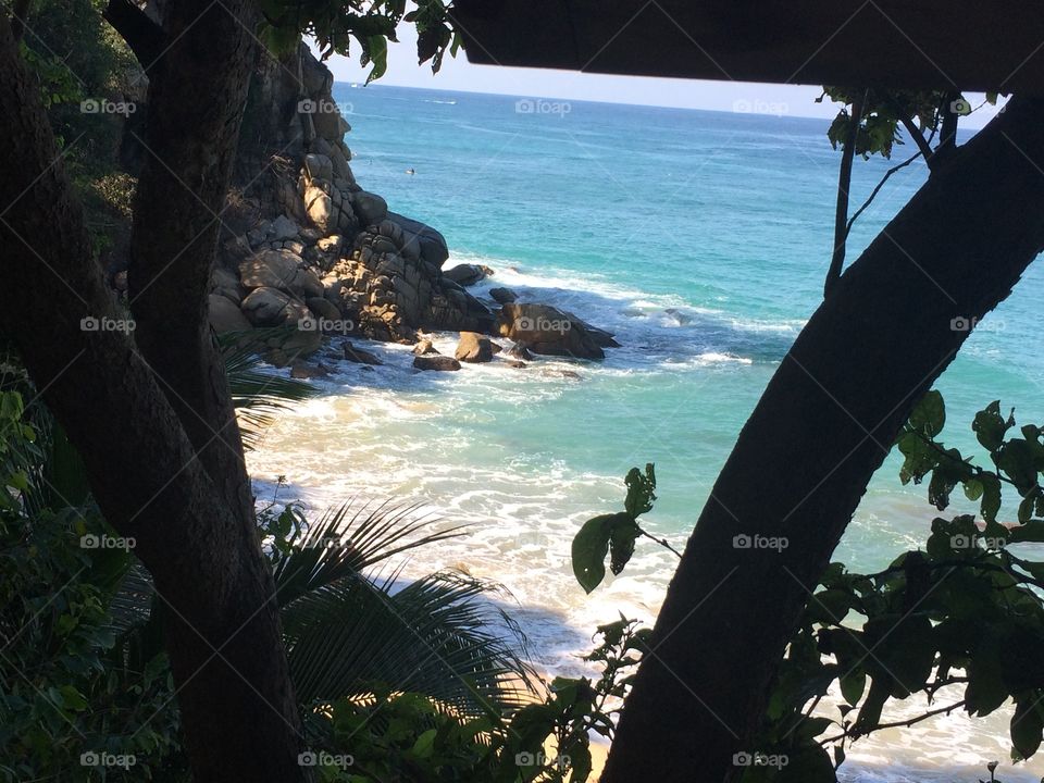 Ocean view in Mexico 