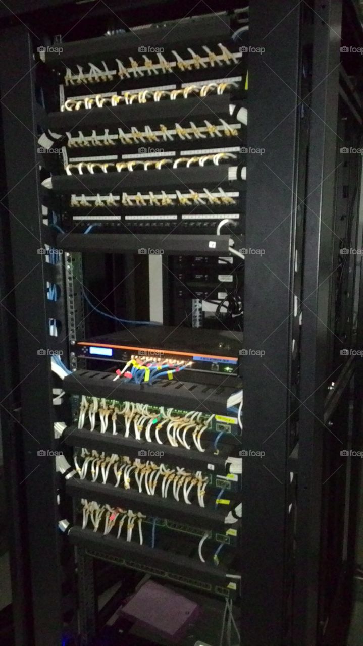 Rack, Server, Security, No Person, Industry