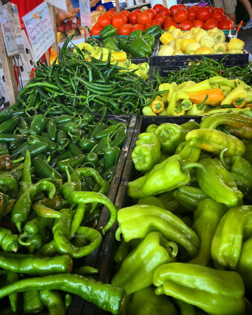 Paprika at Farmers Market