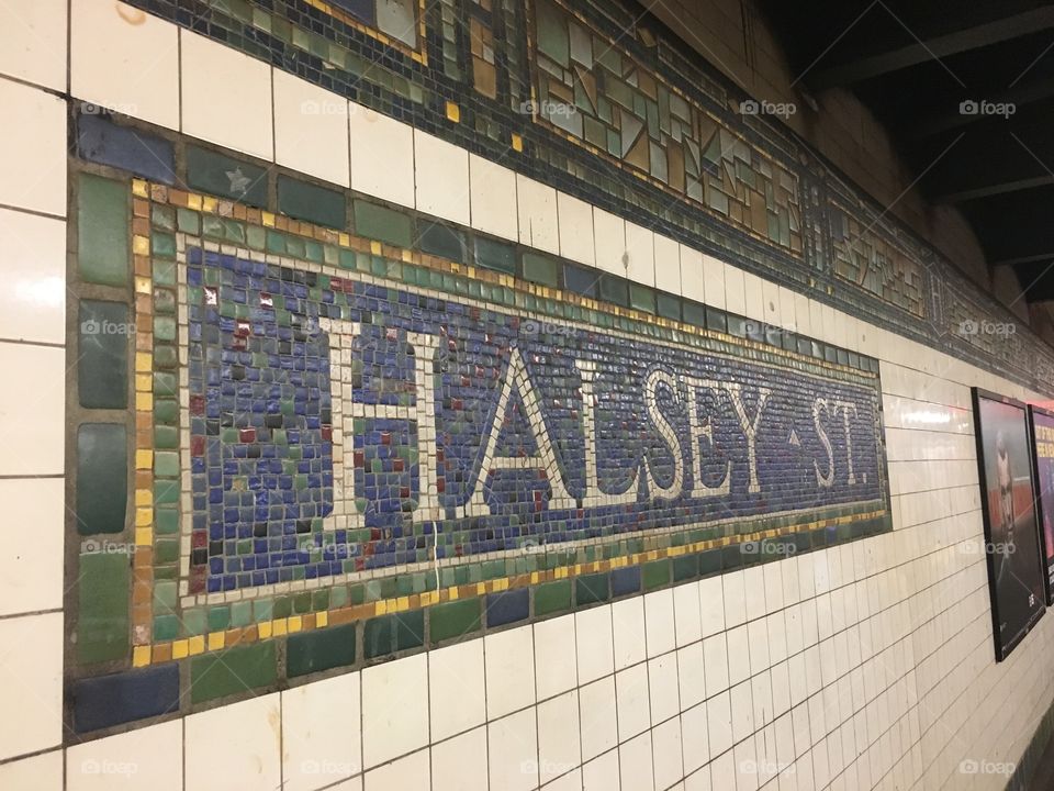 Subway Station in New York City 