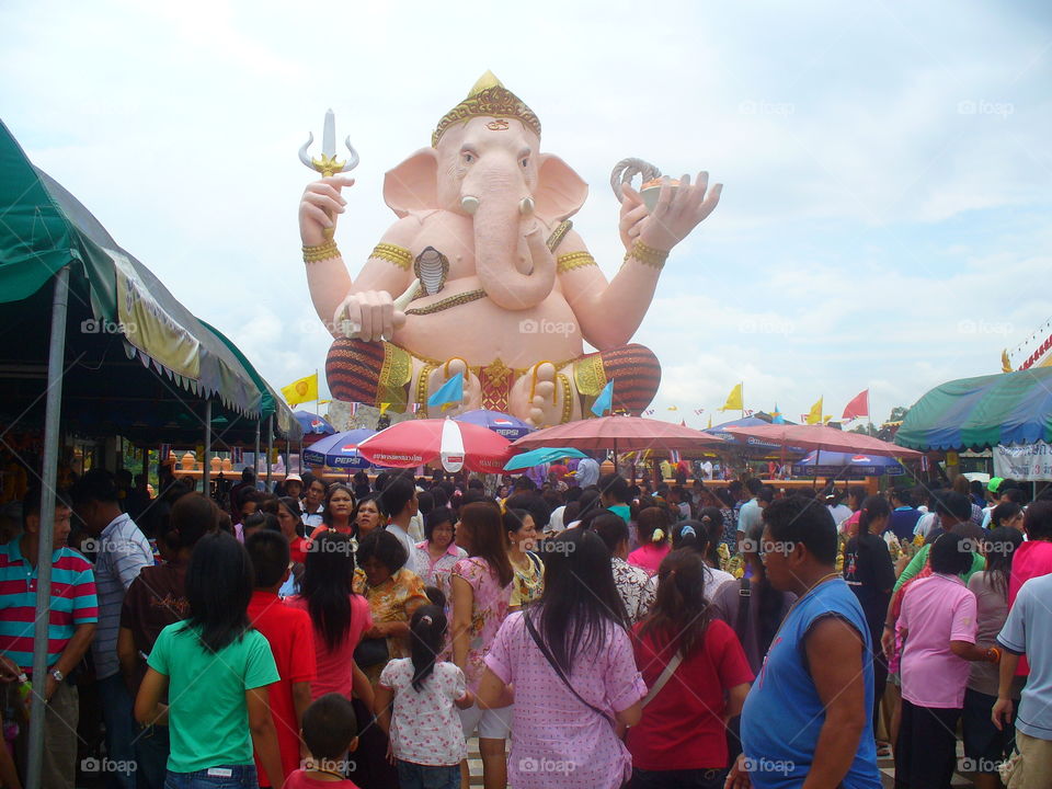 Festival, People, Many, Group, Crowd