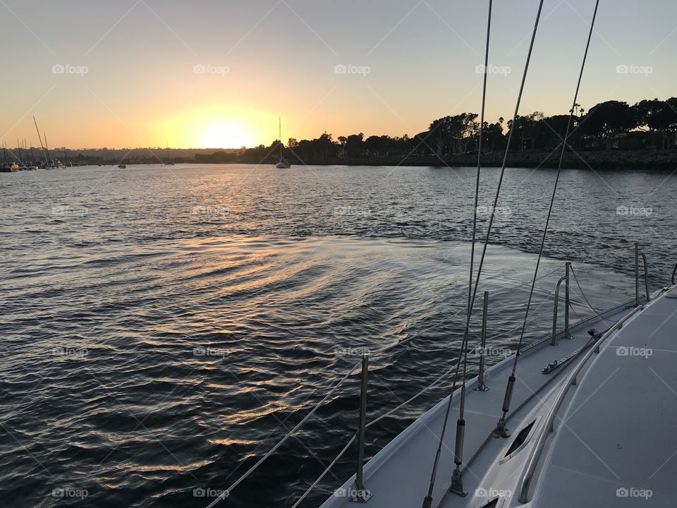 Sailing sunsets 