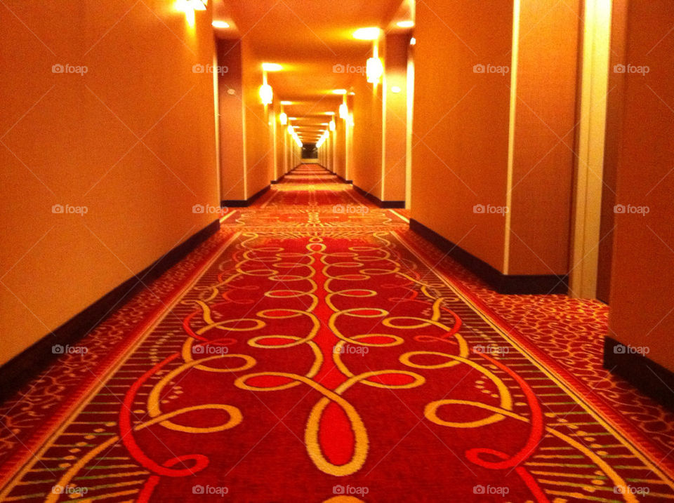 hotel journey perspective hallway by illusionfactory