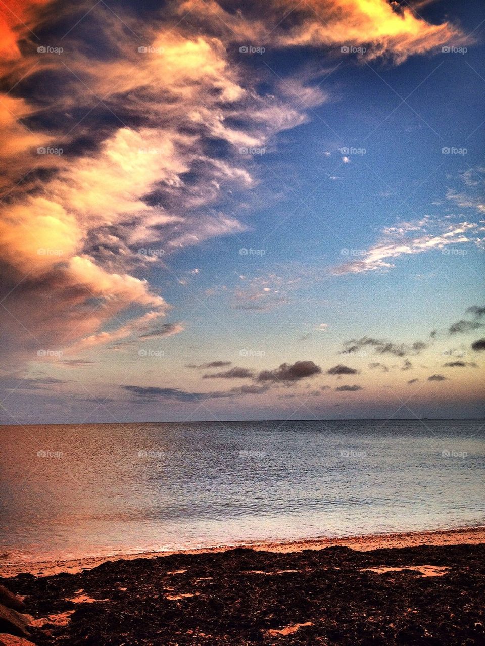 Beach at Sunset